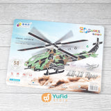 AISHANGPIN 3D PUZZLE DIY TOY AH-1Z VIPER ASP 1891-M PUZZLE 3D HELIKOPTER AH-1Z VIPER