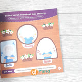 BUKU 100+ AKTIVITAS SERU MUSLIM KECIL MANDIRI (EL-HANA)