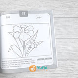 BUKU AYO MEWARNAI TEMA BUNGA DAN SAYUR SERI 4 (AT-TUQA KIDS)