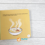 BUKU BOARD BOOK SERI ADAB PERTAMAKU - SET 5 BUKU (ALKAHFI KIDS)