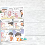 BUKU KOMIK ANAK MUSLIM - TABUNGAN SI MUSLIM CILIK (MUARA MEDIA)