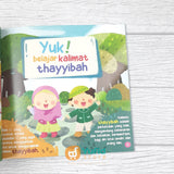 BUKU YUK BELAJAR KALIMAT THAYYIBAH BASMALAH - HAMDALAH (EL HANA)