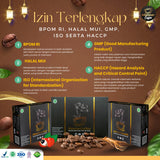 KOPI HERBAL STAMINA MONCER COFFEE - PAKET BOKS ISI 8 SACHET