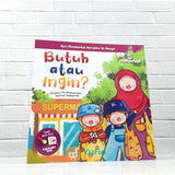 BUKU BUTUH ATAU INGIN? SERI MEMBENTUK KARAKTER AR-RUSYD (MASKANA KIDS)