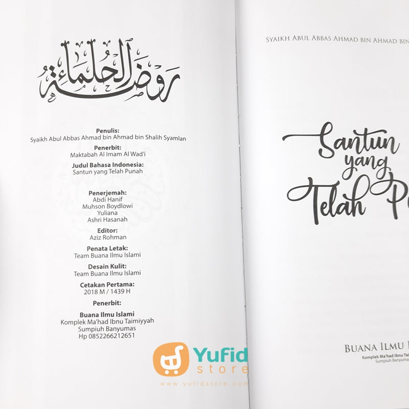 Buku Santun Yang Telah Punah Buana Ilmu Islami – Yufid Store Toko Muslim