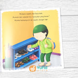BUKU SERI ANAK MANDIRI - MANDI GOSOK GIGI BERPAKAIAN (AHLAN)