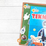 BUKU SERI SAINS UNTUK ANAK 2 IN 1 - TEKNOLOGI DAN ENERGI LISTRIK (AHLAN)
