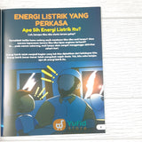 BUKU SERI SAINS UNTUK ANAK 2 IN 1 - TEKNOLOGI DAN ENERGI LISTRIK (AHLAN)