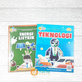 BUKU SERI SAINS UNTUK ANAK 2 IN 1 - TEKNOLOGI DAN ENERGI LISTRIK (AHLAN)