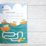 BUKU TULIS HAPUS BUKU PERTAMAKU 1-10 DAN 11-20 - SET 2 BUKU (AHLAN)