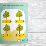 BUKU TULIS HAPUS BUKU PERTAMAKU 1-10 DAN 11-20 - SET 2 BUKU (AHLAN)
