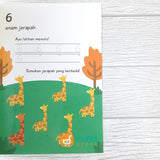 BUKU TULIS HAPUS BUKU PERTAMAKU 1-10 DAN 11-20 - SET 2 BUKU (AHLAN)