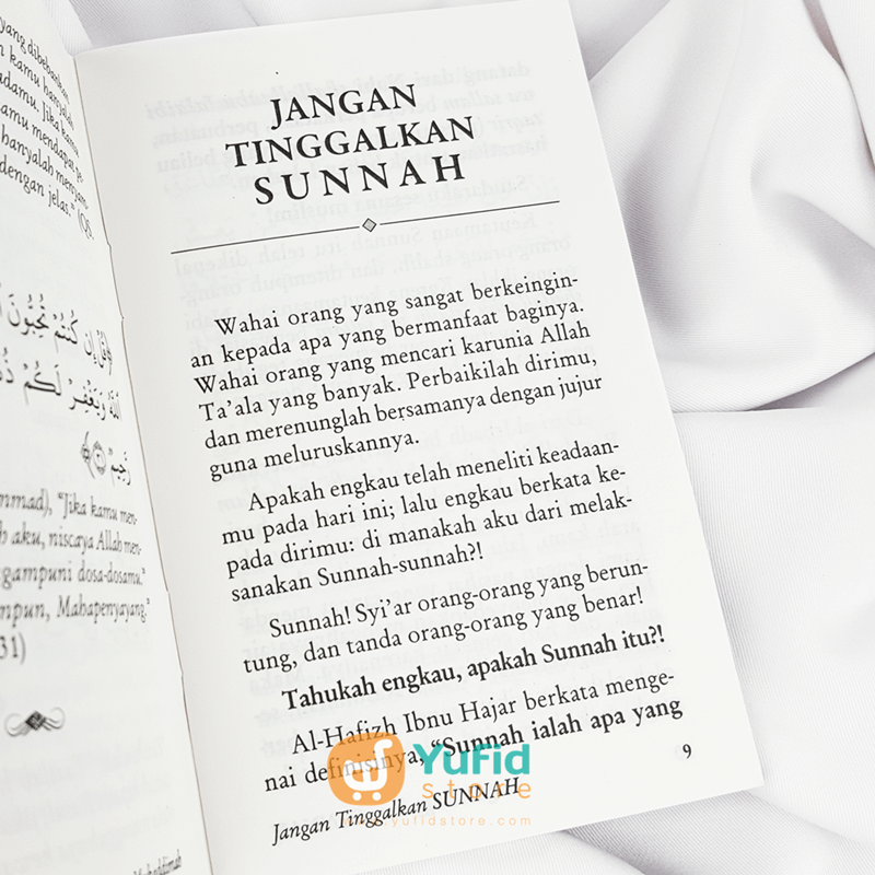 Buku Jangan Tinggalkan Sunnah (Pustaka Ibnu Umar) – Yufid Store Toko Muslim