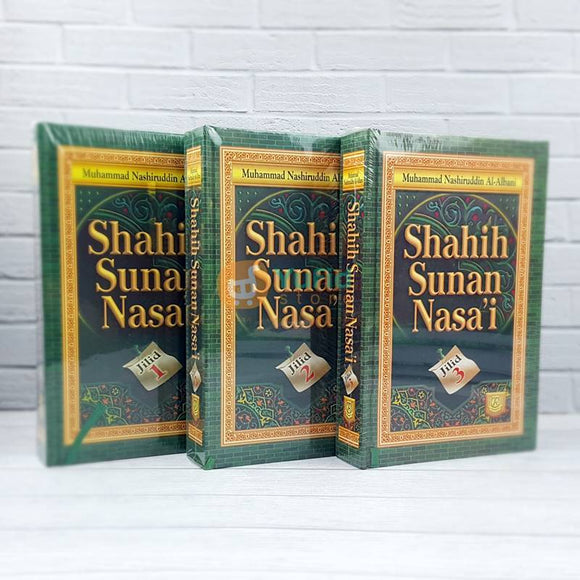 Buku Shahih Sunan Nasa’i 3 Jilid Penerbit Pustaka Azzam