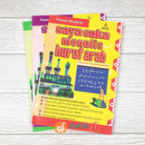 Buku Saya Suka Menulis Huruf Arab 3 Jilid (Pustaka Amanah)