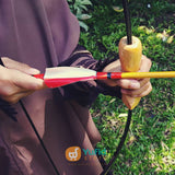 Busur Panah Anak Recurve Minion Fiber