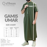 GAMIS UMAR PUTIH BY D’IHSAN