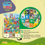 LADDER DAN SLIDER - PERMAINAN EDUKASI ANAK ISLAMI (ADZKIA BOOKS)