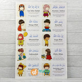 Poster Kalimah Thoyyibah