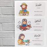 Stiker Asmaul Husna Untuk Anak Balita (Luma-Lumi)