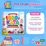 Pre Order : BUKU KAMUS PINTAR SI KECIL 1000+ KATA PERTAMAKU (PQS) - Promo Pre Order Hingga 15 September 2026