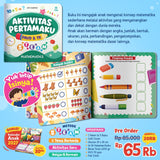 Pre Order : BUKU AKTIVITAS PERTAMAKU PAUD & TK - SET 5 BUKU (PQS) | Pre Order Hingga 25 September 2026 & Pengiriman Mulai Akhir September 2026