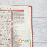 AL-QURAN AL-WASIM TAJWID KODE TRANSLITERASI PERKATA TERJEMAH KATA UKURAN A5 (CBS)