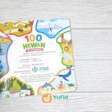BUKU 100 HEWAN PERTAMAKU - FAKTA UNIK DAN TRILINGUAL (PQS)