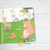 BUKU 100 HEWAN PERTAMAKU - FAKTA UNIK DAN TRILINGUAL (PQS)