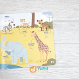 BUKU 100 HEWAN PERTAMAKU - FAKTA UNIK DAN TRILINGUAL (PQS)