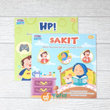 BUKU SERI 2 ZAID & HANA - MENGAJARKAN ADAB SEHARI-HARI ANAK SECARA ISLAMI - SET 10 BUKU (AHLAN)