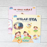 BUKU SERI 2 ZAID & HANA - MENGAJARKAN ADAB SEHARI-HARI ANAK SECARA ISLAMI - SET 10 BUKU (AHLAN)