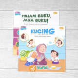 BUKU SERI 2 ZAID & HANA - MENGAJARKAN ADAB SEHARI-HARI ANAK SECARA ISLAMI - SET 10 BUKU (AHLAN)