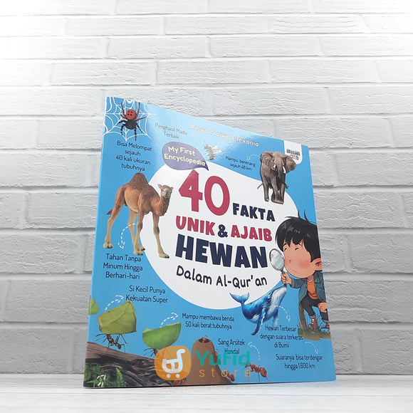 BUKU ANAK 40 FAKTA UNIK DAN AJAIB HEWAN DALAM AL QURAN (ILTIZAM KIDS)