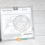 BUKU AYO MEWARNAI TEMA ALAT OLAHRAGA SERI 6 (AT-TUQA KIDS)