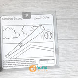 BUKU AYO MEWARNAI TEMA ALAT OLAHRAGA SERI 6 (AT-TUQA KIDS)