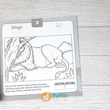 BUKU AYO MEWARNAI TEMA BINATANG SERI 8 (AT-TUQA KIDS)