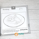 BUKU AYO MEWARNAI TEMA MAKANAN SERI 7 (AT-TUQA KIDS)