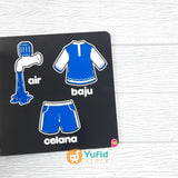 BUKU BAYI 0+ TAHUN - CONTRAST BABY BOOK BERDASARKAN RISET AHLI (PUSTAKA QURAN SUNNAH)