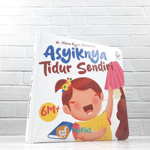 BUKU BOARD BOOK ASYIKNYA TIDUR SENDIRI (MAALIK KIDS)