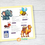 BUKU BOARD BOOK MY FIRST 114 QURANIC BABY WORDS (MASKANA KIDS)