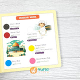 BUKU BOARD BOOK MY FIRST 114 QURANIC BABY WORDS (MASKANA KIDS)