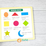 BUKU BOARD BOOK MY FIRST 114 QURANIC BABY WORDS (MASKANA KIDS)