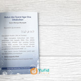 BUKU MEMAHAMI ARTI DAN MAKNA DOA MUSTAJAB - 40 DOA PILIHAN BERBAGAI HAJAT (PUSTAKA ARAFAH)