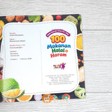 BUKU HALAL HARAM FOOD FOR KIDS - 100 MAKANAN HALAL & HARAM (MEDIA SHOLIH)