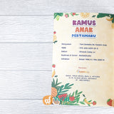 BUKU KAMUS ANAK PERTAMAKU 3 BAHASA (AS-SALAM KIDS)