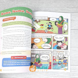 BUKU KOMIK ANAK HEBAT ADAB PADA ORANG TUA (AHLAN)