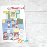 BUKU KOMIK ISLAMI KECIL-KECIL PUNYA ADAB #2 PEDULI & BERBAGI (PQS)