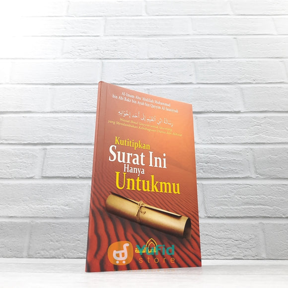 BUKU KUTITIPKAN SURAT INI HANYA UNTUKMU (NASHIRUSSUNNAH)