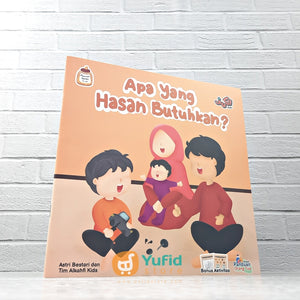 BUKU MUAMALAH SERIES FOR KIDS - APA YANG HASAN BUTUHKAN? (ALKAHFI KIDS)